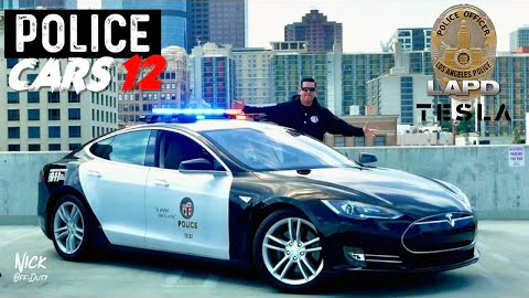 特斯拉警用车for洛杉矶警察局